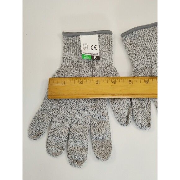 Protective Cut Resistant Gloves Level 5 Certified Safety Meat Cut Wood Carving - Picture 8 of 16